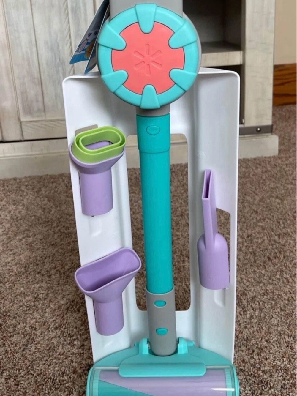 Kids Bath Toy Cleaner Set – Teal, Coral & Lavender